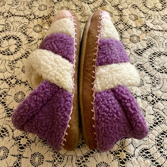 💥Lands End Sherpa Fleece Bootie House Slippers💥 - Picture 3 of 8